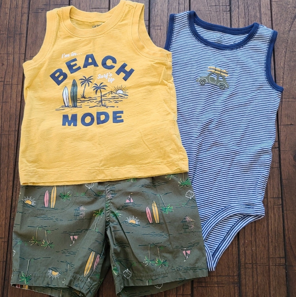 Baby Carter's, 24 Months, 3-Piece Short Set
